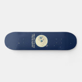 Trauriger Mond Skateboard (Horizontal)