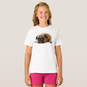 Trauriger Mops T-Shirt (Vorne ganz)