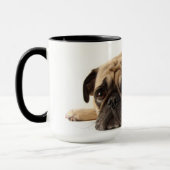 Trauriger Mops Tasse (Links)