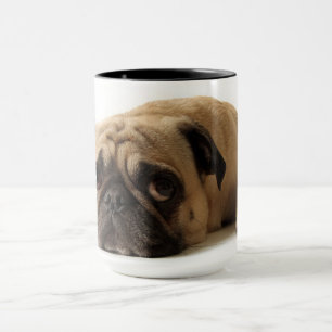 Trauriger Mops Tasse