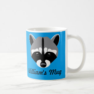 Trauriger Niedlicher Raccoon Kaffeetasse