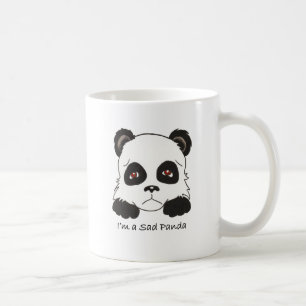 Trauriger Panda Kaffeetasse