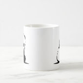 Trauriger Panda - niedlicher Baby-Panda-Bär Kaffeetasse (Mittel)