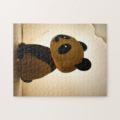 Trauriger Panda Puzzle (Horizontal)