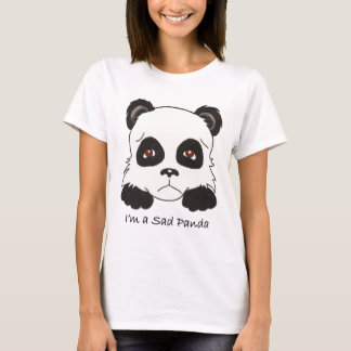 Trauriger Panda T-Shirt