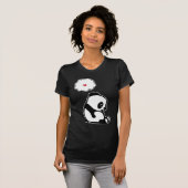 Trauriger Panda T-Shirt (Vorne ganz)