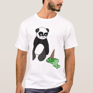 Trauriger Panda T-Shirt