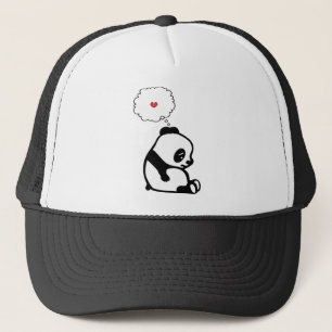 Trauriger Panda Truckerkappe