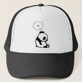 Trauriger Panda Truckerkappe