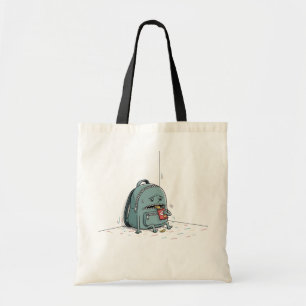 Trauriger Rucksack mit Chips   Funny Relating Cart Tragetasche