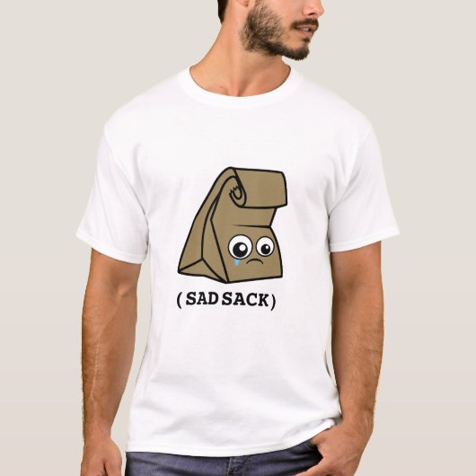 Trauriger Sack T-Shirt (Vorderseite)