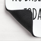 Trauriger Stockmann mit Baseballschläger Mousepad (Ecke)