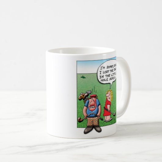 Trauriger verlorener Ball Kaffeetasse (VorderseiteRechts)