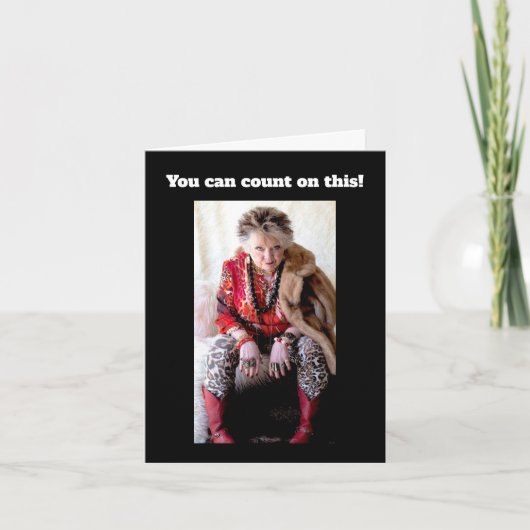 Traurigerweise Fehler machen Karte (Vorderseite)