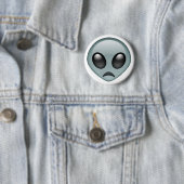 Trauriges alien Emoji Button (Beispiel)