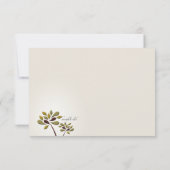 Trauriges Beileid danken Ihnen zu kardieren Dankeskarte (Rückseite)