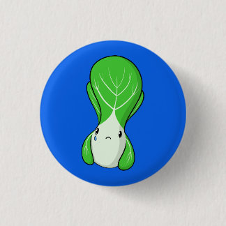 Trauriges Bok Choy Button