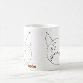 Trauriges Gesicht Kaffeetasse (Mittel)