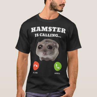 Trauriges Hamster-Meme ist T-Shirt