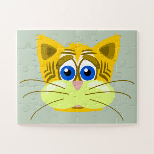 trauriges Kätzchenpuzzle Puzzle