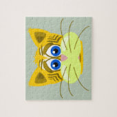 trauriges Kätzchenpuzzle Puzzle (Vertikal)