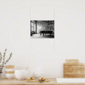 trauriges Klavier Poster (Küche)