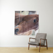 TRAURIGES PFERD WANDTEPPICH (Beispiel (Horizontal))