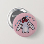 Trauriges Rabbit| Bawolle Button (Vorne & Hinten)