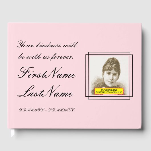 Trauriges und konservatives Weck Service Gästebuch (Vorderseite)