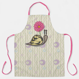 Traurigeschnecke-Satinierte-Apron Schürze
