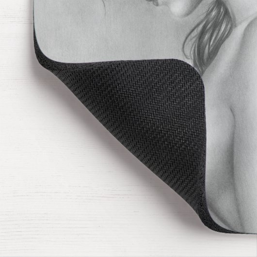 Traurigkeit eines Engels Mousepad (Ecke)