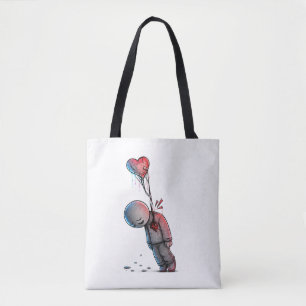 Traurigkeit in der Stille – Emotional Design Tasche