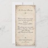 Traurigkeit kann nicht gesehen werden - Beerdigung (Rückseite)