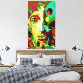 Traurigkeit Leinwanddruck (Insitu (Schlafzimmer))