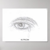 Traurigkeit Poster (Vorne)