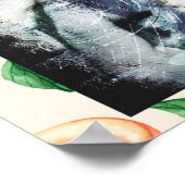 Traurigkeit und Rückkehr zur Routine Poster (Ecke)