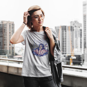 Traurigkeit Wolken Frau T-Shirt