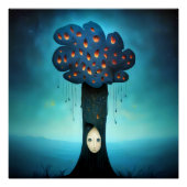 Traurigkeitsbaum Poster (Vorderseite)