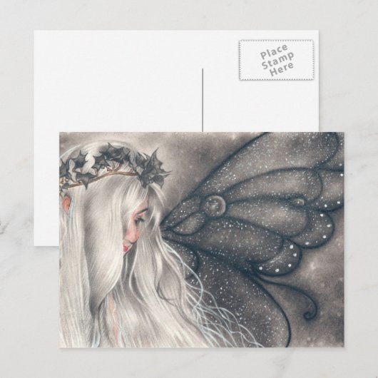 Traurigkeitsgotik Postkarte (Vorne/Hinten)