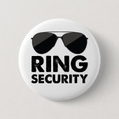 Trauring Sicherheit Hochzeitsring Button (Vorderseite)