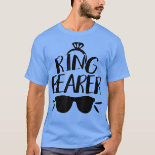 Trauring Sicherheits Jungen Mädchen Ringträger Hoc T-Shirt