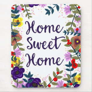 Trautes Heim Blumenriff Mousepad