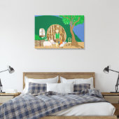 Trautes Heim Leinwanddruck (Insitu (Schlafzimmer))