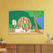 Trautes Heim Leinwanddruck (Insitu (Wohnzimmer))