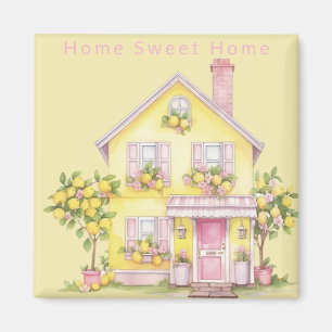 Trautes Heim Lemon Cottage Magnet Gemütliches Cott