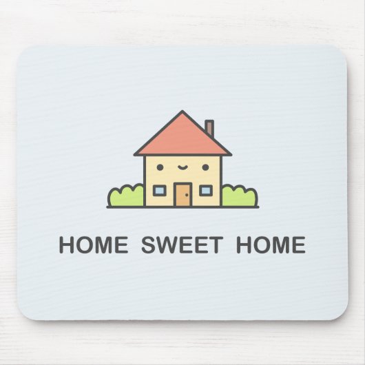 Trautes Heim Mousepad (Vorne)
