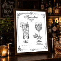 Trauungsgetränke Seine und Ihre Signature Drinks
