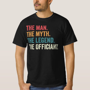 Trauungszeremonienleiter T-Shirt, Geschenk für den T-Shirt