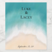 Trauweinlabel Weinetikett (Einzelnes Label)