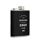 Trauzeuge akzeptieren flachmann (Rechts)